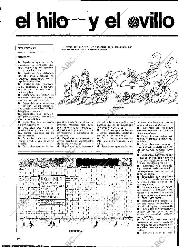 BLANCO Y NEGRO MADRID 07-12-1974 página 26