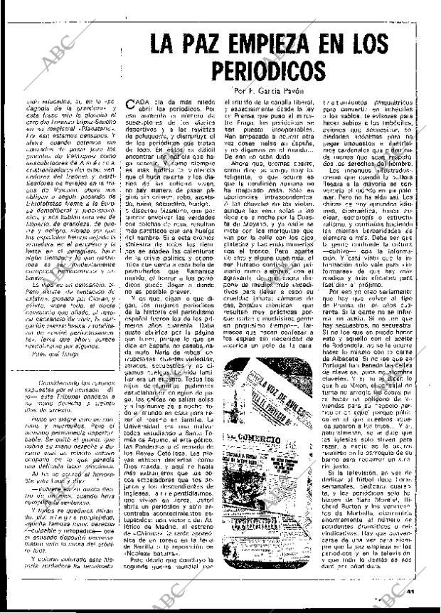 BLANCO Y NEGRO MADRID 07-12-1974 página 41