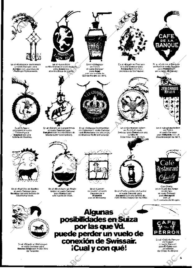 BLANCO Y NEGRO MADRID 07-12-1974 página 5