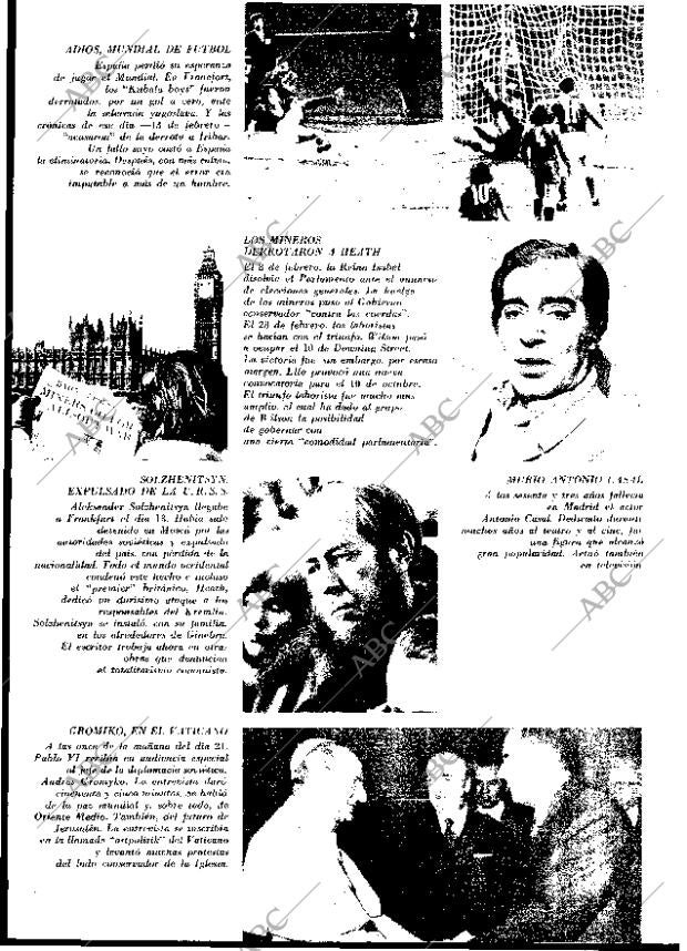 BLANCO Y NEGRO MADRID 07-12-1974 página 67