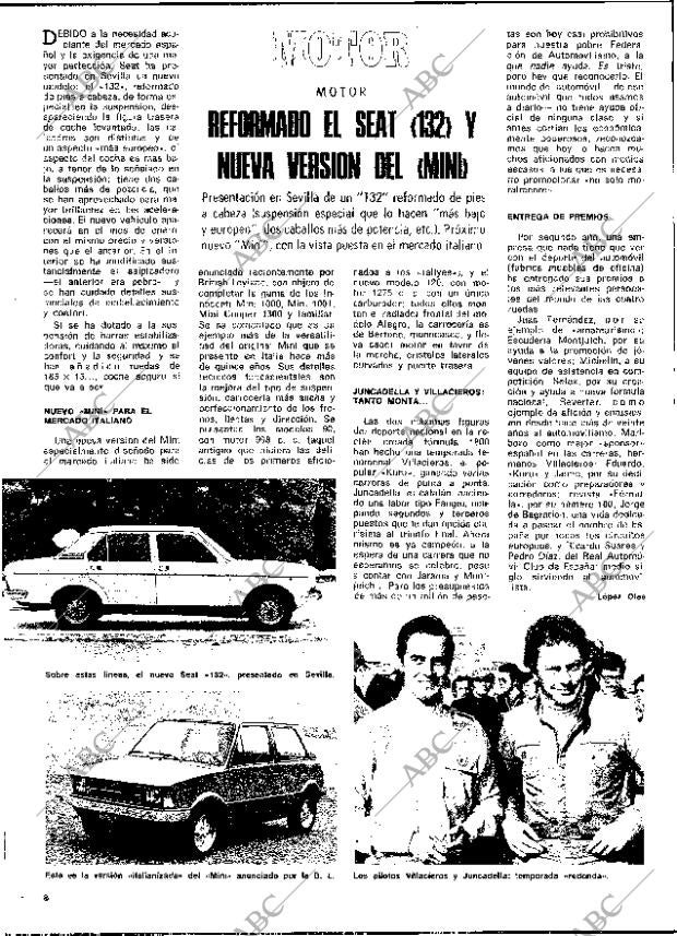 BLANCO Y NEGRO MADRID 07-12-1974 página 8
