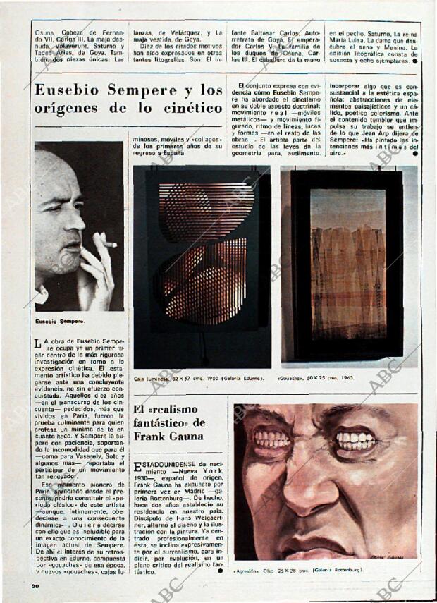 BLANCO Y NEGRO MADRID 07-12-1974 página 90