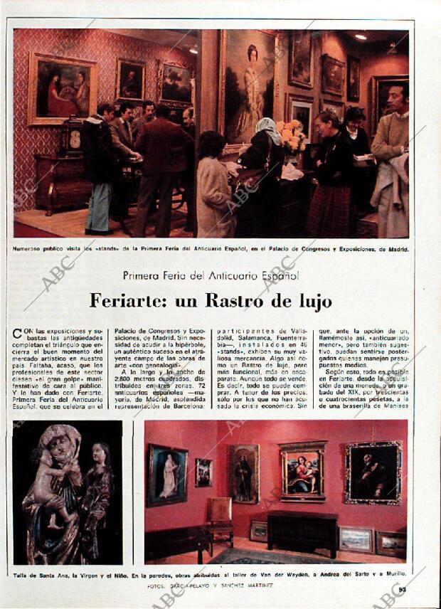 BLANCO Y NEGRO MADRID 07-12-1974 página 93