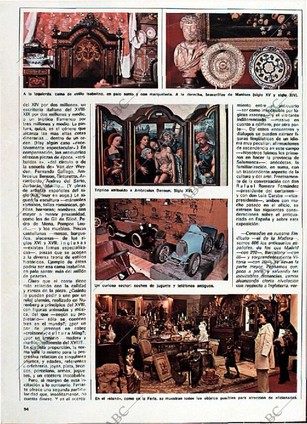 BLANCO Y NEGRO MADRID 07-12-1974 página 94