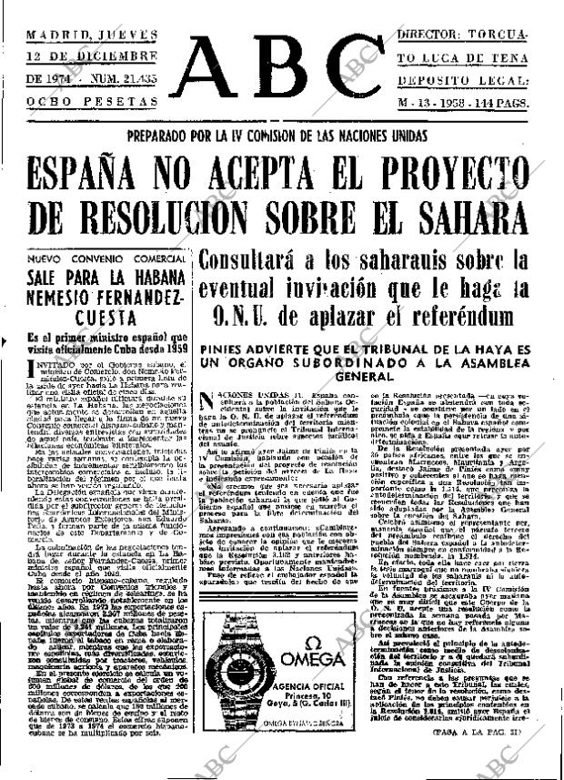 ABC MADRID 12-12-1974 página 29