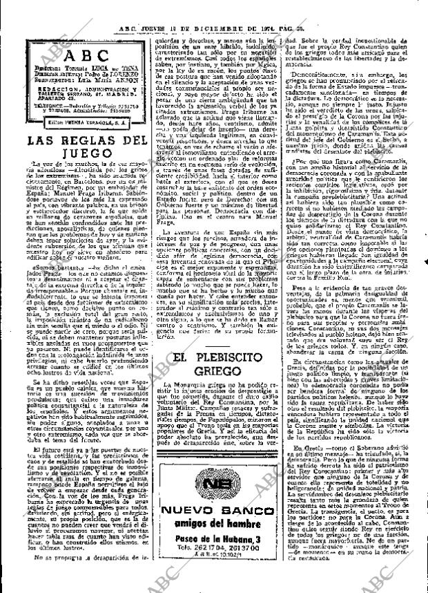 ABC MADRID 12-12-1974 página 30