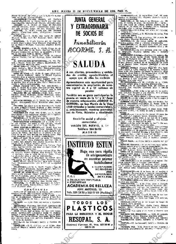 ABC MADRID 12-12-1974 página 97