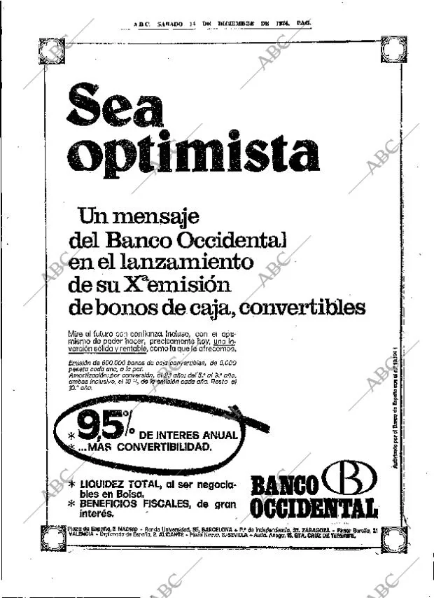 ABC MADRID 14-12-1974 página 41