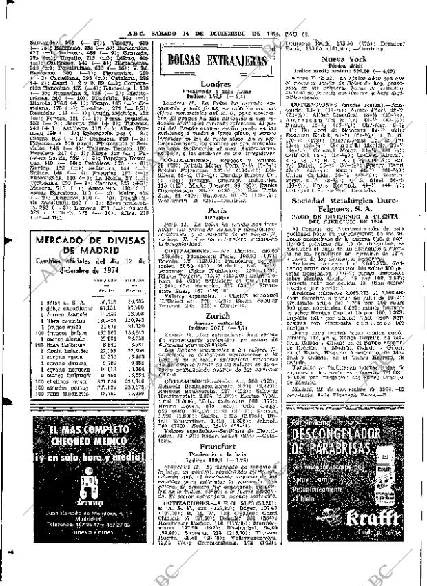 ABC MADRID 14-12-1974 página 68