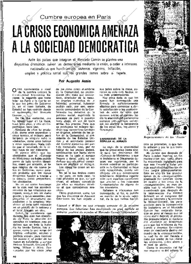 BLANCO Y NEGRO MADRID 14-12-1974 página 40