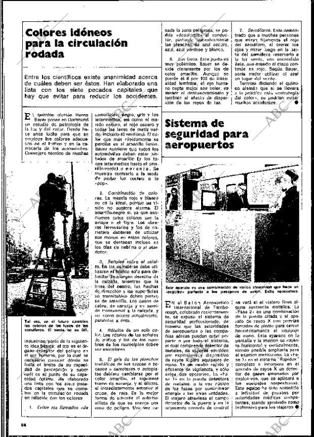 BLANCO Y NEGRO MADRID 14-12-1974 página 64