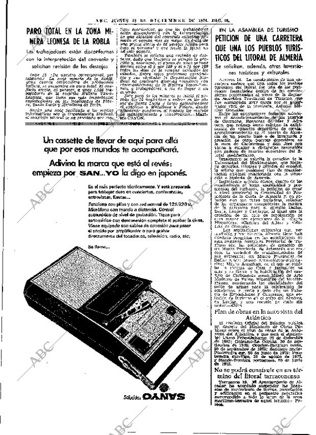 ABC MADRID 19-12-1974 página 51