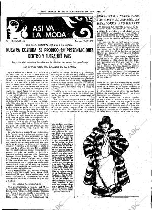 ABC MADRID 19-12-1974 página 62