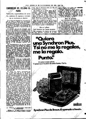 ABC MADRID 19-12-1974 página 85
