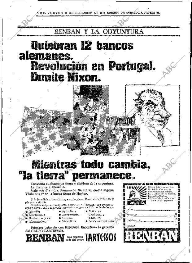 ABC SEVILLA 19-12-1974 página 46