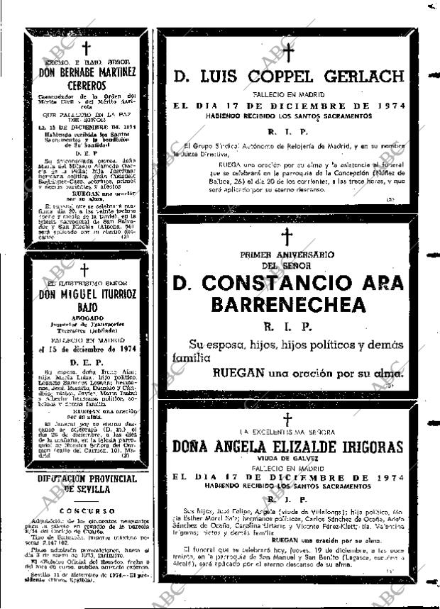 ABC MADRID 20-12-1974 página 113