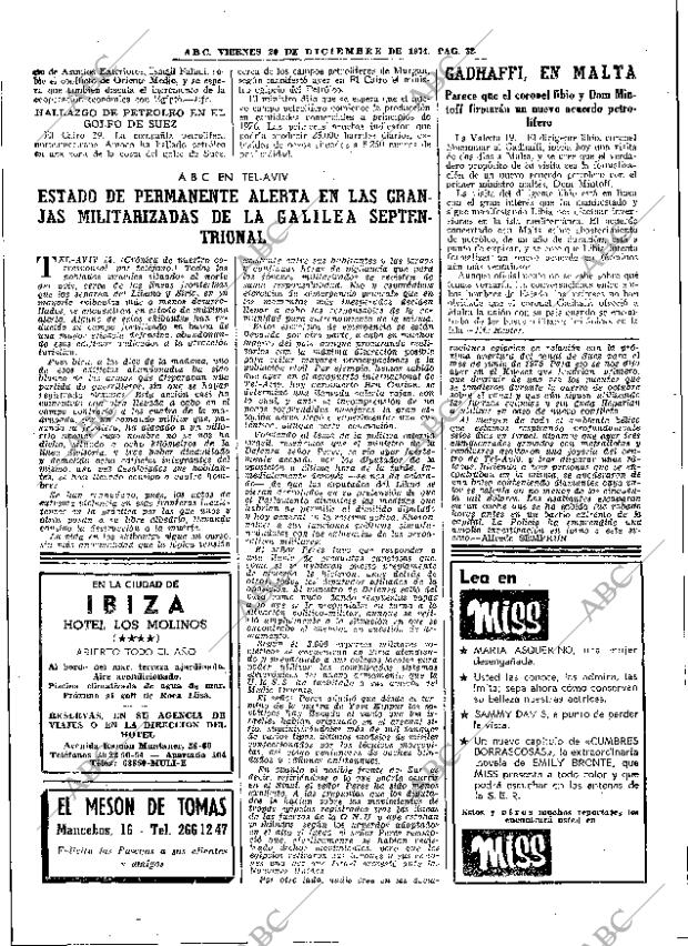 ABC MADRID 20-12-1974 página 32