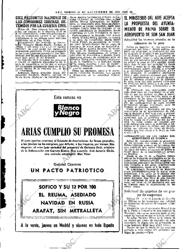 ABC MADRID 20-12-1974 página 53