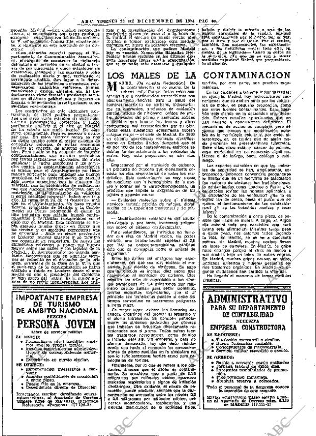 ABC MADRID 20-12-1974 página 60