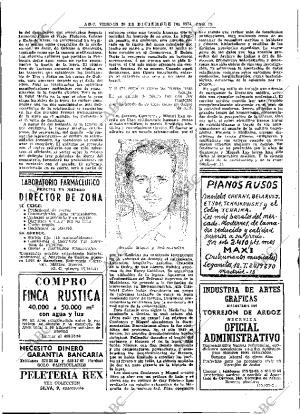 ABC MADRID 20-12-1974 página 72