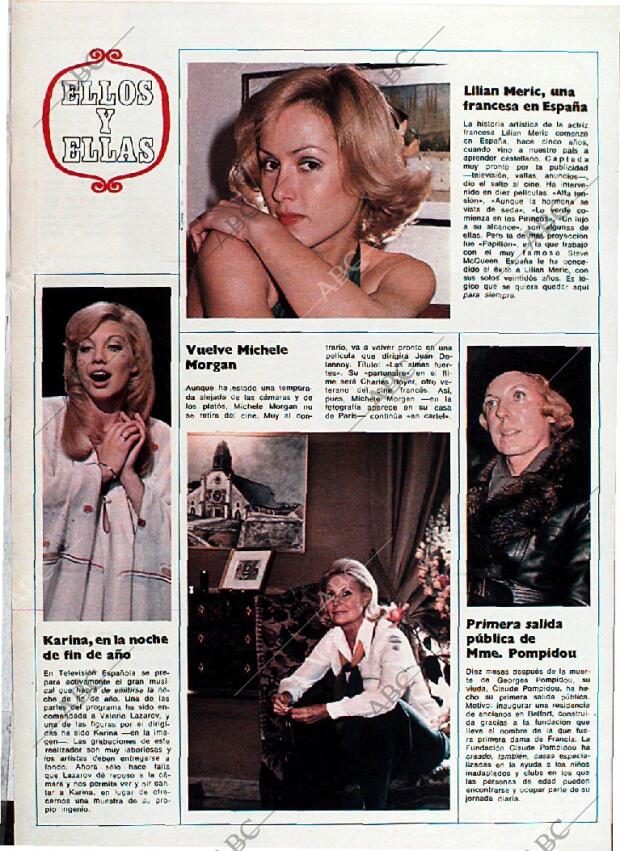 BLANCO Y NEGRO MADRID 21-12-1974 página 16