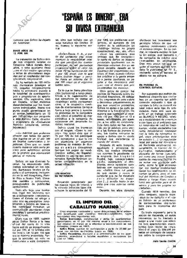 BLANCO Y NEGRO MADRID 21-12-1974 página 31