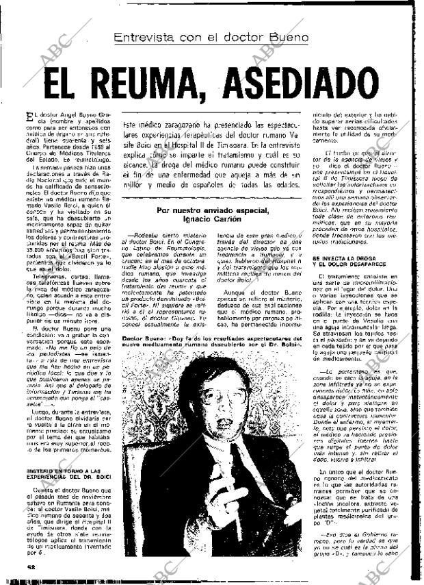 BLANCO Y NEGRO MADRID 21-12-1974 página 58