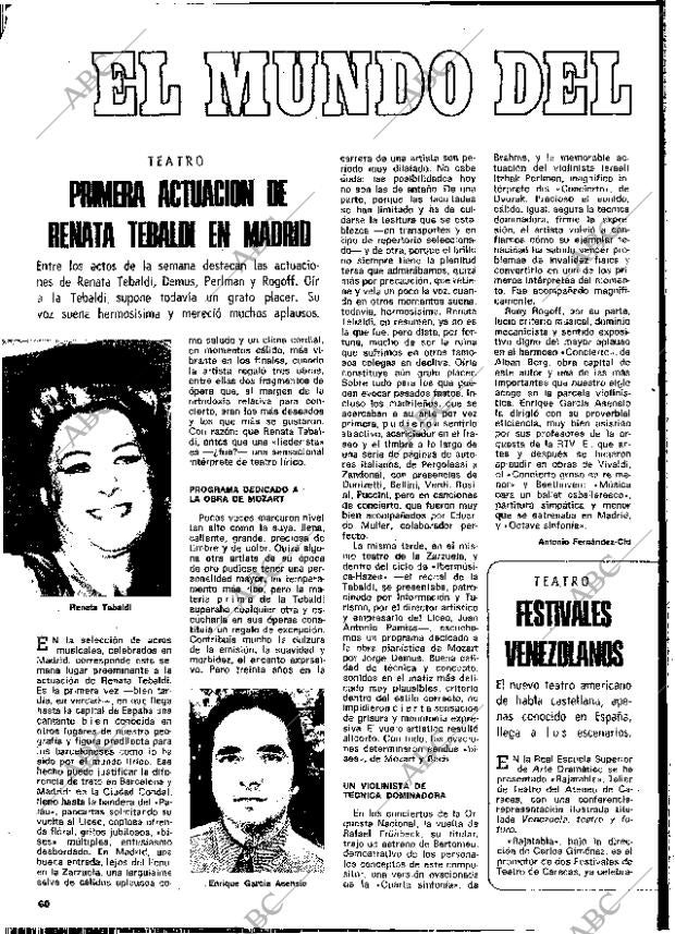 BLANCO Y NEGRO MADRID 21-12-1974 página 60