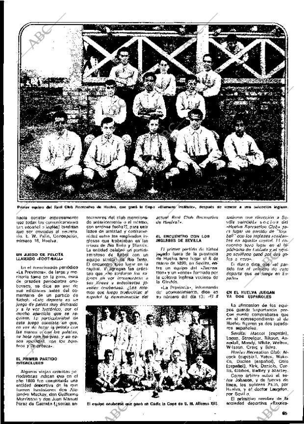 BLANCO Y NEGRO MADRID 21-12-1974 página 65