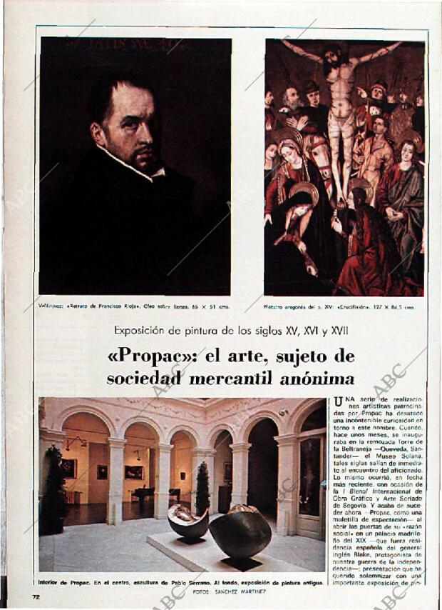 BLANCO Y NEGRO MADRID 21-12-1974 página 72