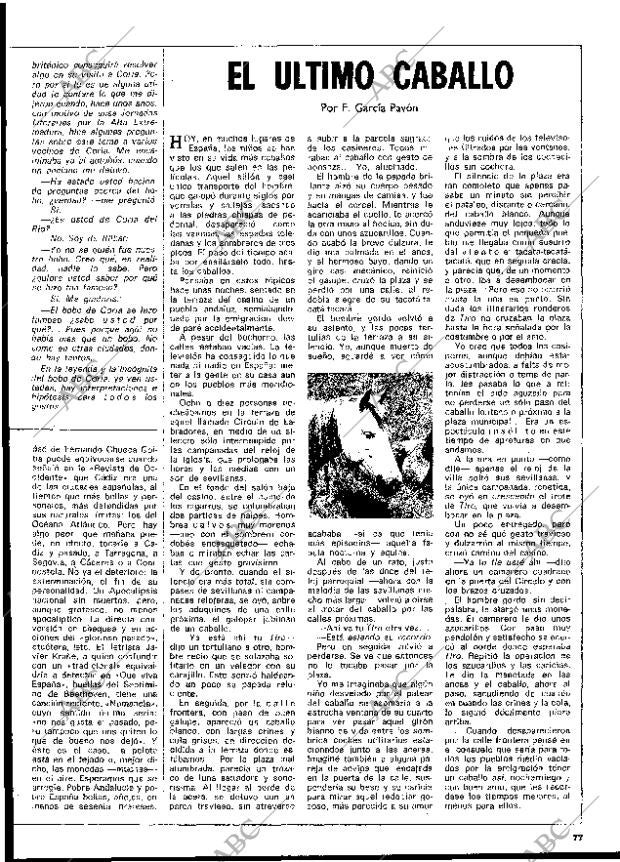 BLANCO Y NEGRO MADRID 21-12-1974 página 77