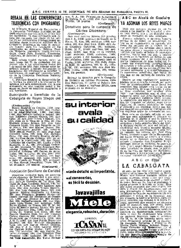 ABC SEVILLA 26-12-1974 página 57