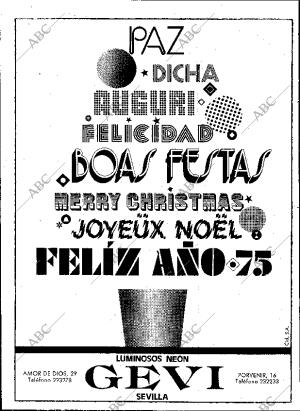 ABC SEVILLA 28-12-1974 página 12