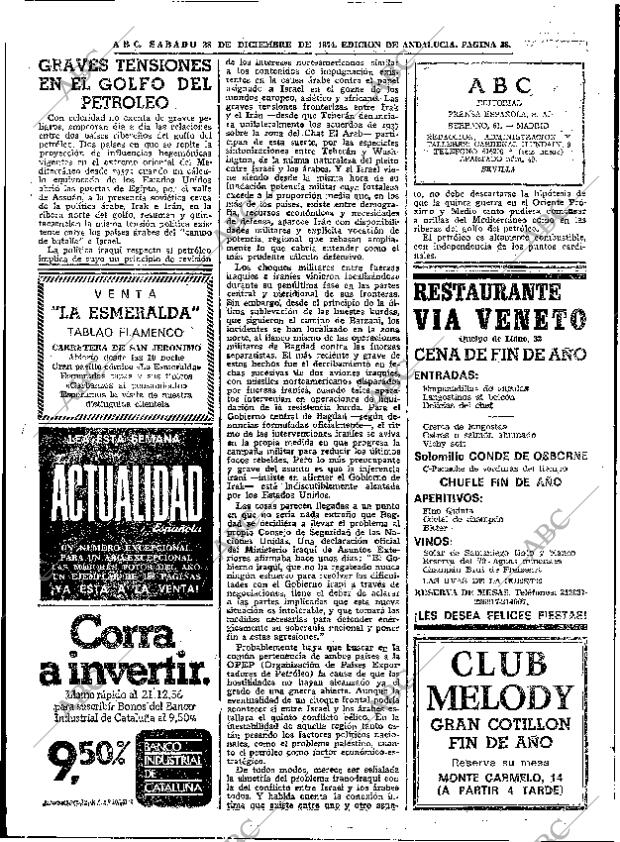 ABC SEVILLA 28-12-1974 página 36