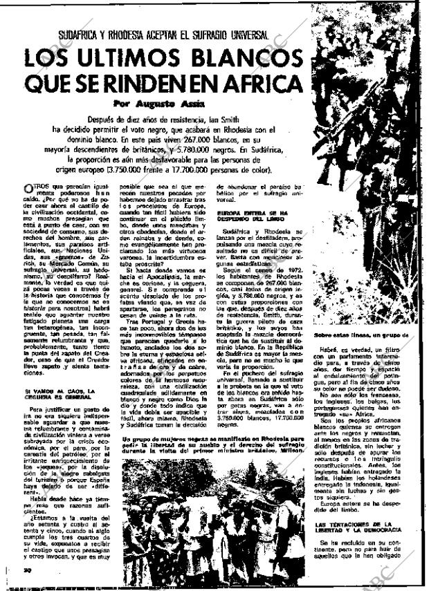 BLANCO Y NEGRO MADRID 28-12-1974 página 30