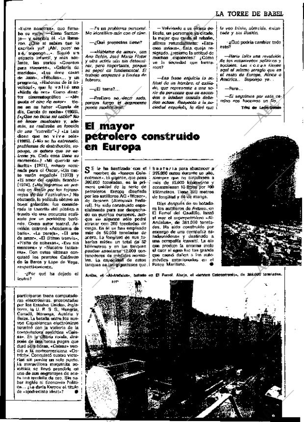 BLANCO Y NEGRO MADRID 28-12-1974 página 57