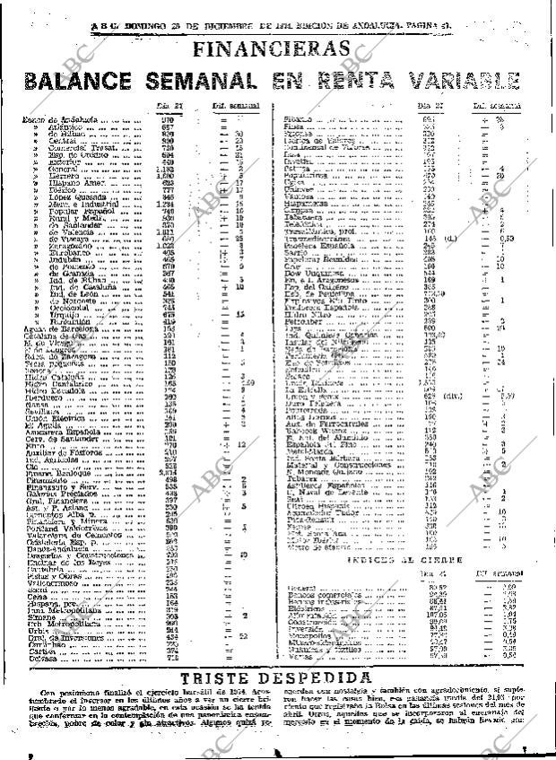 ABC SEVILLA 29-12-1974 página 45