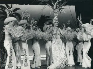 Esperanza Roy en un momento de uno de los números musicales del espectáculo «La...