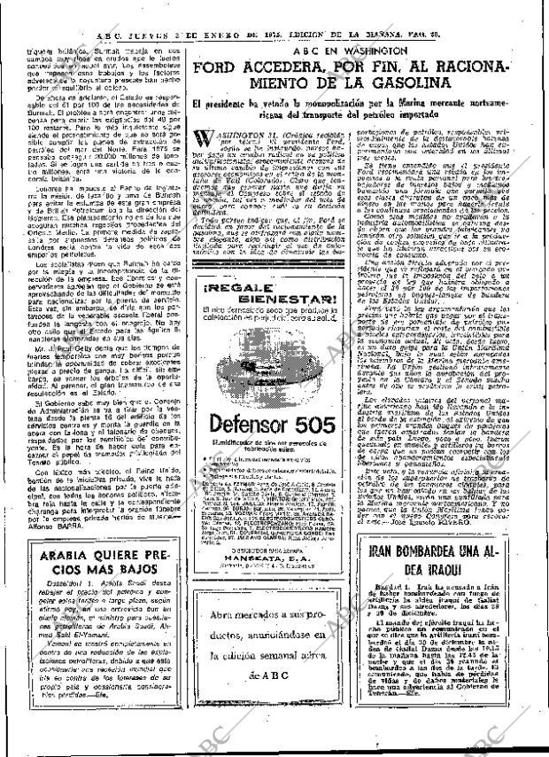 ABC MADRID 02-01-1975 página 20