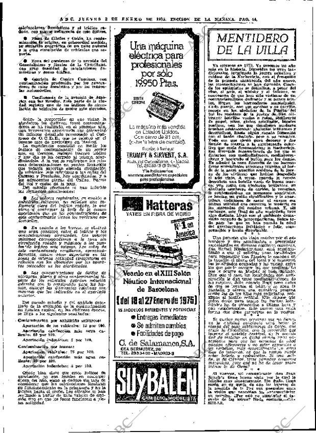 ABC MADRID 02-01-1975 página 44