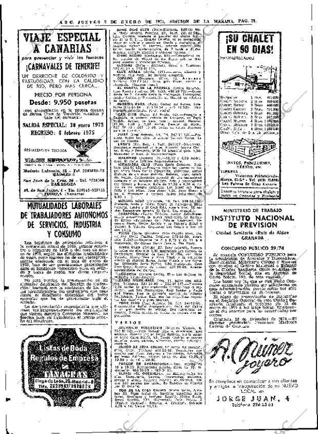 ABC MADRID 02-01-1975 página 72
