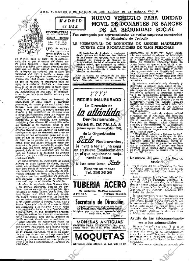 ABC MADRID 03-01-1975 página 41