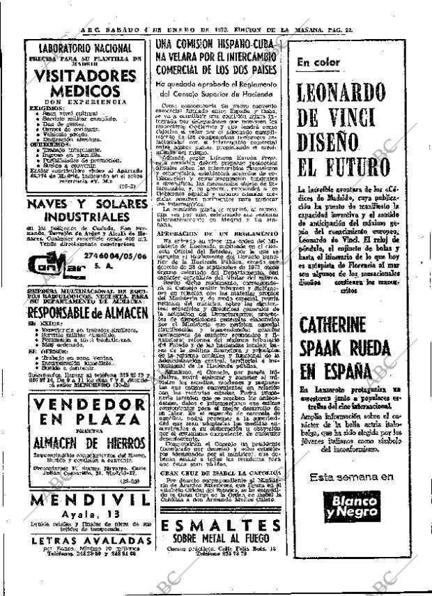 ABC MADRID 04-01-1975 página 22