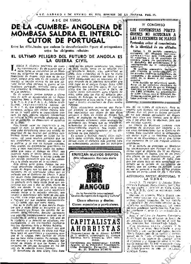 ABC MADRID 04-01-1975 página 27