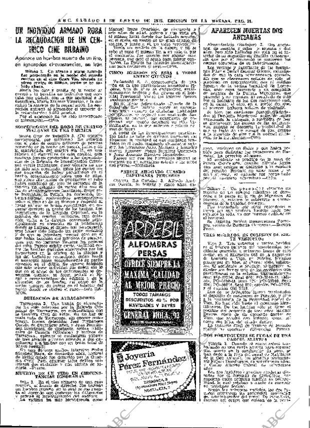 ABC MADRID 04-01-1975 página 31