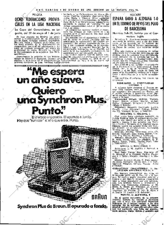 ABC MADRID 04-01-1975 página 63