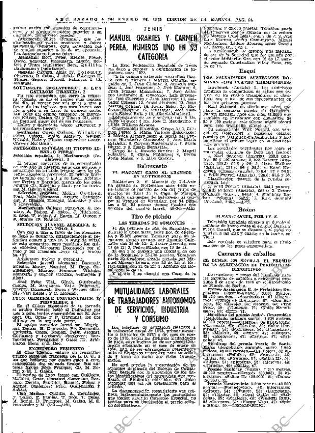 ABC MADRID 04-01-1975 página 64