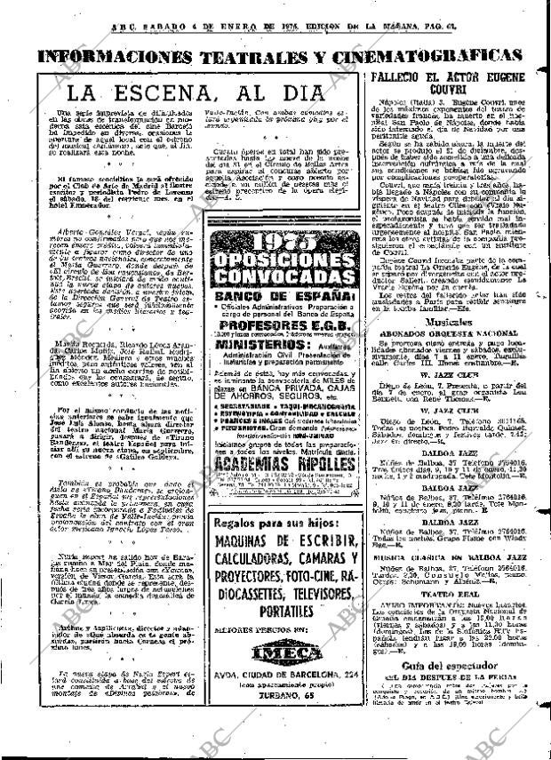 ABC MADRID 04-01-1975 página 67