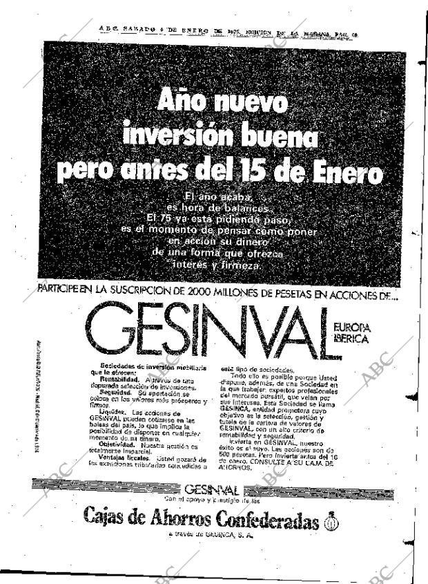 ABC MADRID 04-01-1975 página 69