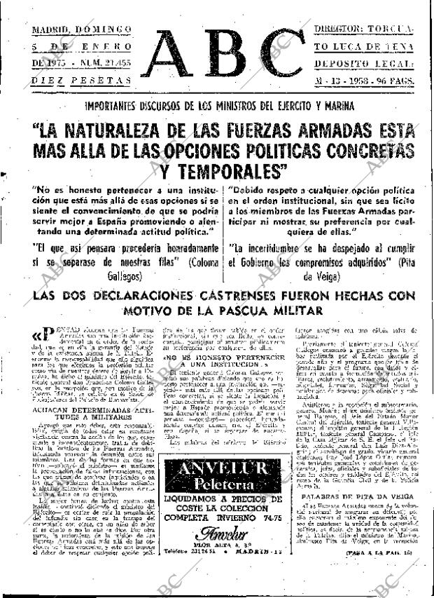 ABC MADRID 05-01-1975 página 13